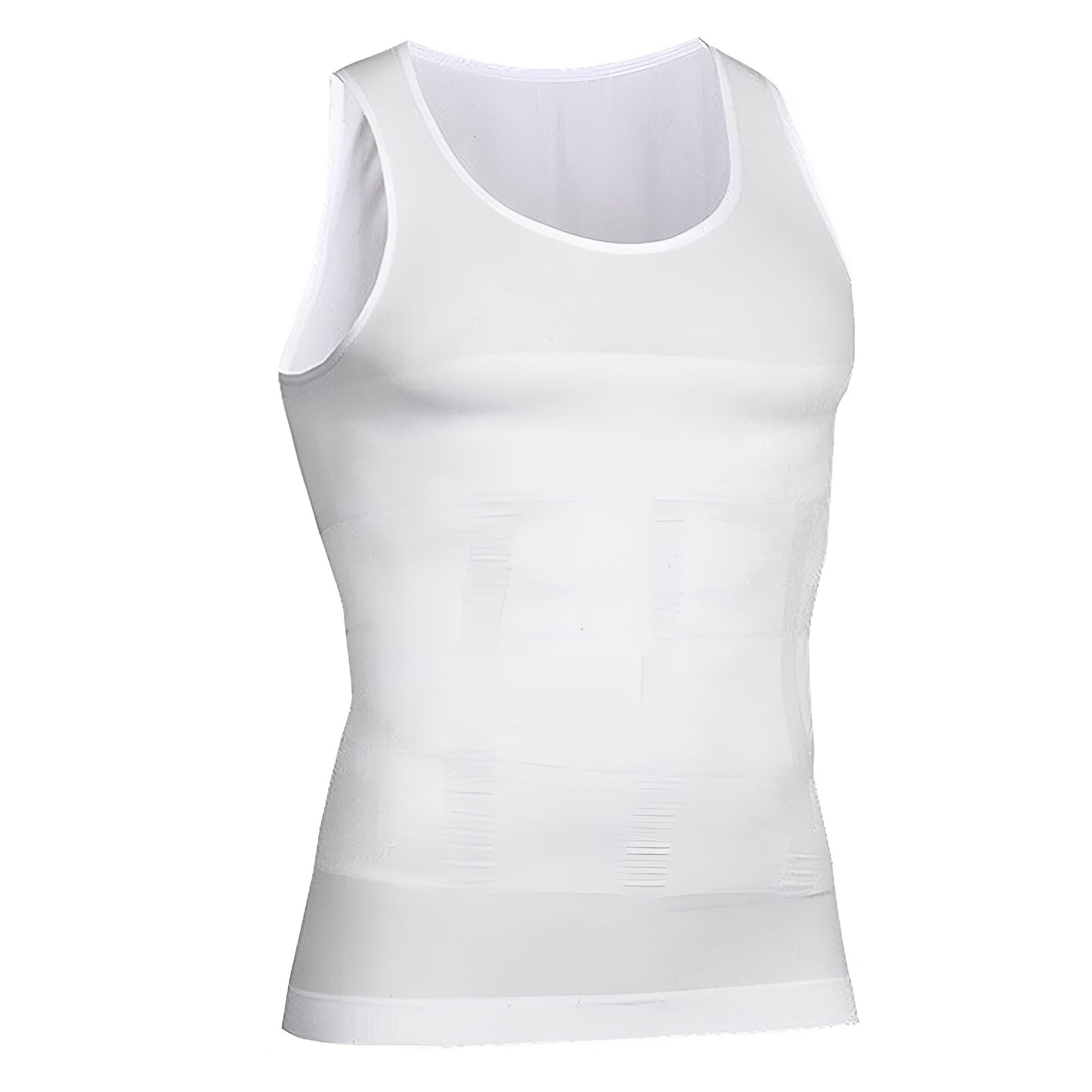 White tank top on a white background
