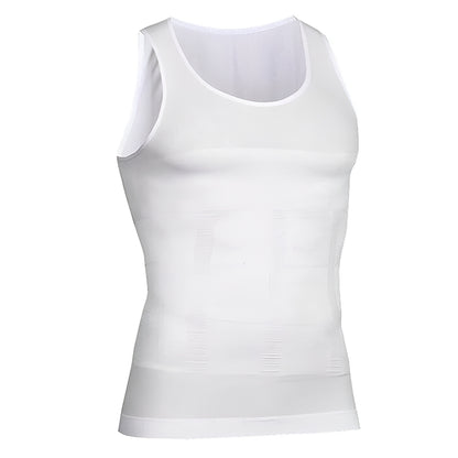 White tank top on a white background
